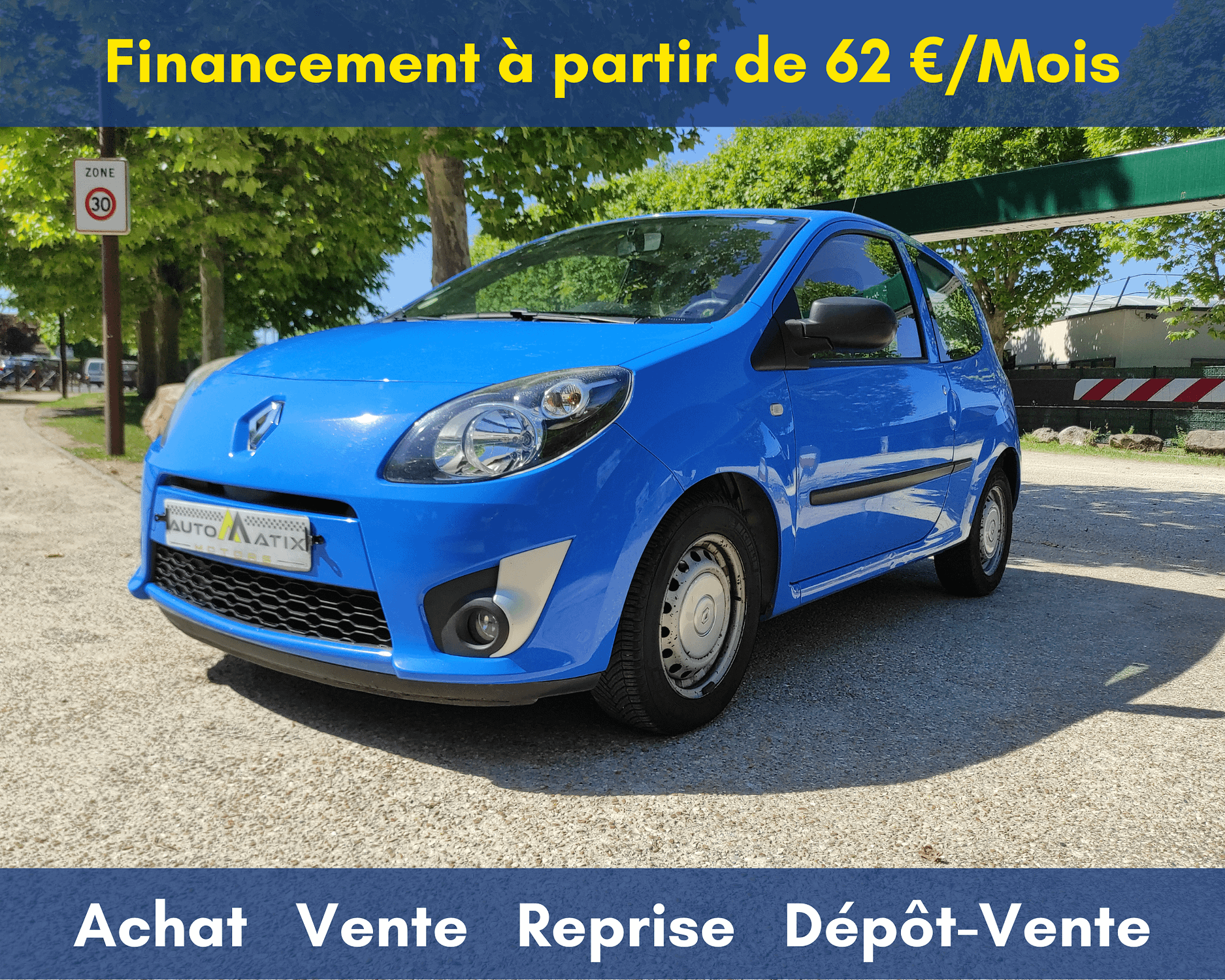 Renault Twingo II (2) 1.5 DCI 75 SOCIÉTÉ ECO2 - Automatix Motors - Voiture Occasion - Achat - Vente - Reprise