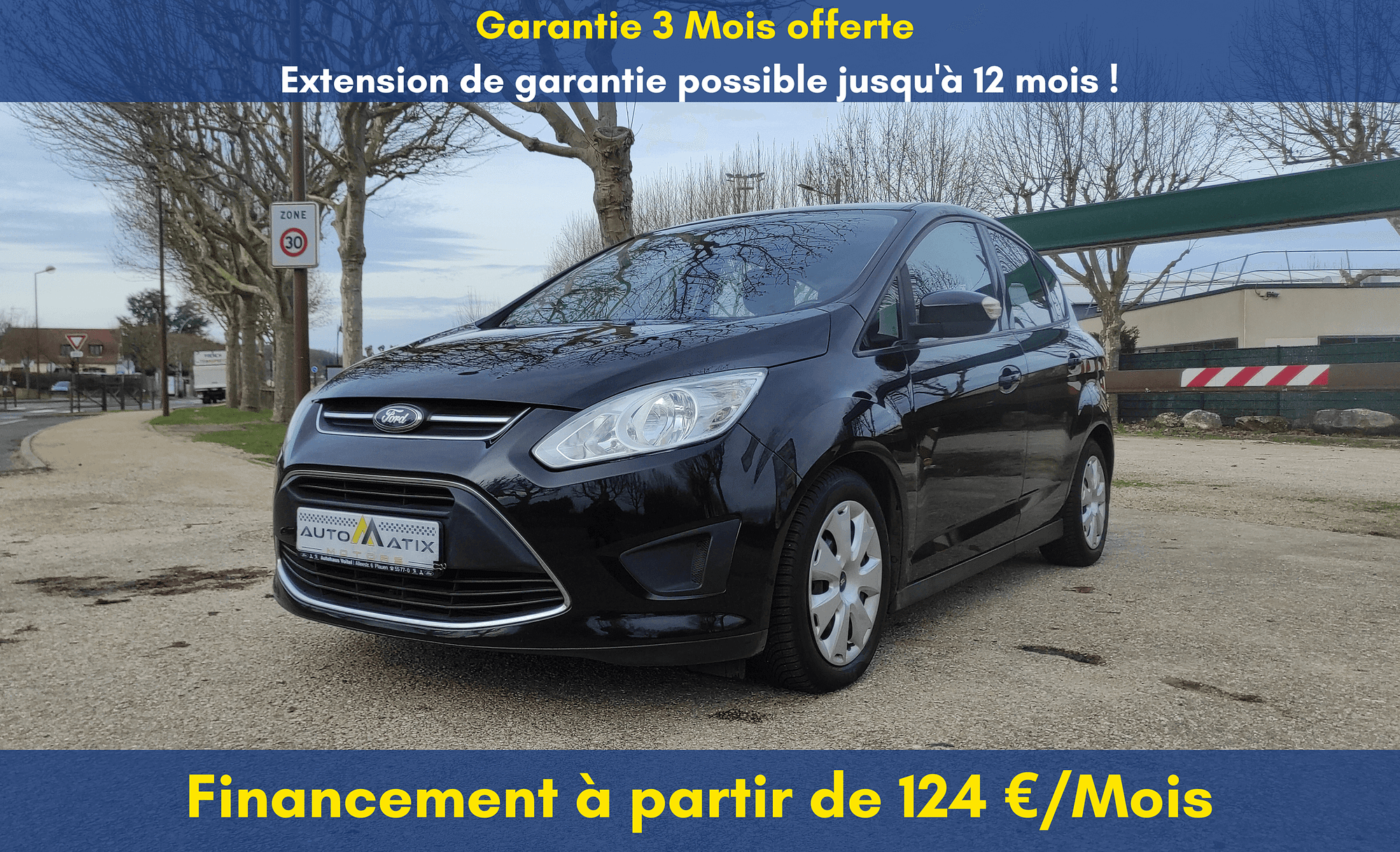 FORD C MAX II 2014 1.0 ECOBOOST 125 S&S EDITION - Automatix Motors - Voiture Occasion - Achat Voiture - Vente Voiture - Reprise Voiture